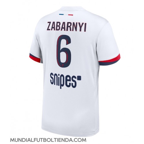 Camiseta Paris Saint-Germain Illia Zabarnyi #6 Segunda Equipación Replica 2025-26 mangas cortas